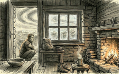 On est là à vivre comme dans nos maisons de poupée.